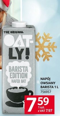 Napój owsiany Barista 1L promocja w Selgros