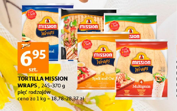 Wraps orkiszowo-owsiany Mission promocja