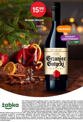 Grzaniec Gotycki 1l promocja w Żabka