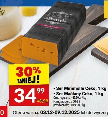 Ser Mimmolle Ceko, 1 kg promocja w Twój Market
