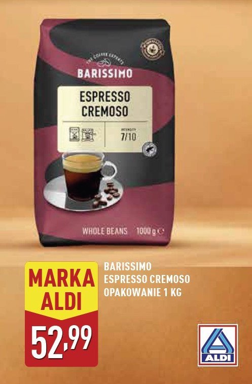 Kawa Barissimo espresso cremoso promocja