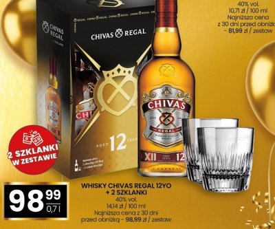 Whisky Chivas regal 12 promocja w Twój Market
