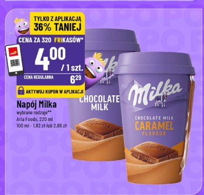 Napój Milka wybrane rodzaje promocja w POLOmarket
