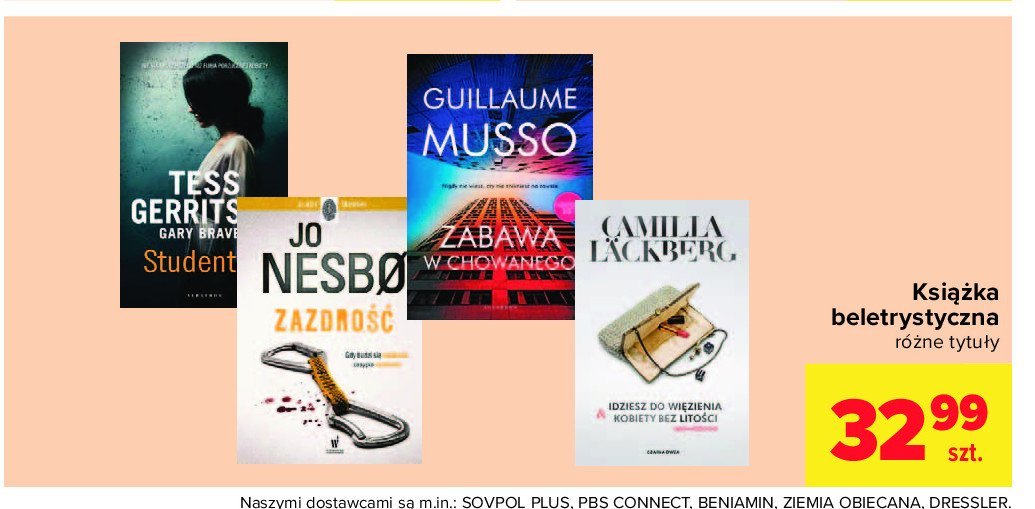 Jo nesbo - zazdro艣膰 promocja