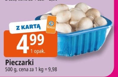 Pieczarki promocja w Leclerc