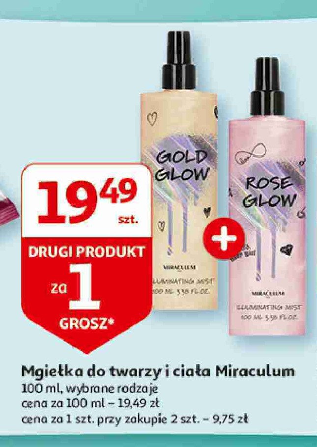 Mgiełka do ciała Miraculum rose glow promocja