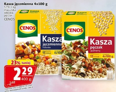 Kasza Kasza jęczmienna 4x100 g promocja w Prim Market