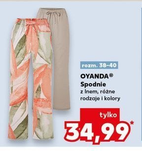 Spodnie damskie 38-40 Oyanda promocja