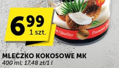 Mleczko kokosowe MK promocja w Groszek