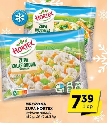 Zupa mrożona Hortex wybrane rodzaje promocja w ABC