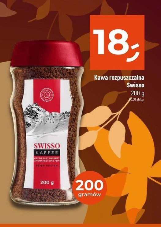 Kawa SWISSO KAFFEE promocja