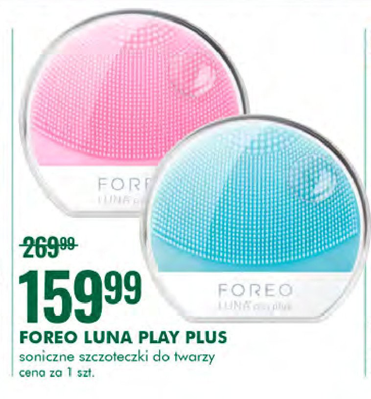 Szczoteczka soniczna do twarzy mini niebieski Foreo luna promocja