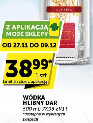 Wódka Hlibny Dar promocja w ABC