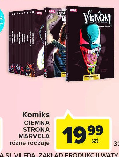 Komiks ciemna strona marvela - ghost rider promocja