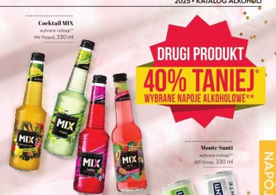 Cocktail MIX wybrane rodzaje MV Poland 330ml promocja w POLOmarket