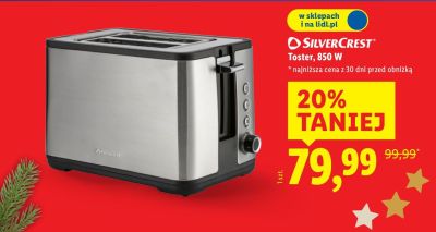 Toster, 850 W promocja w Lidl