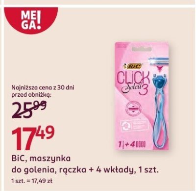 Maszynka do golenia promocja w Rossmann