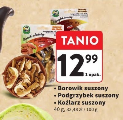Borowik suszony promocja w Intermarche