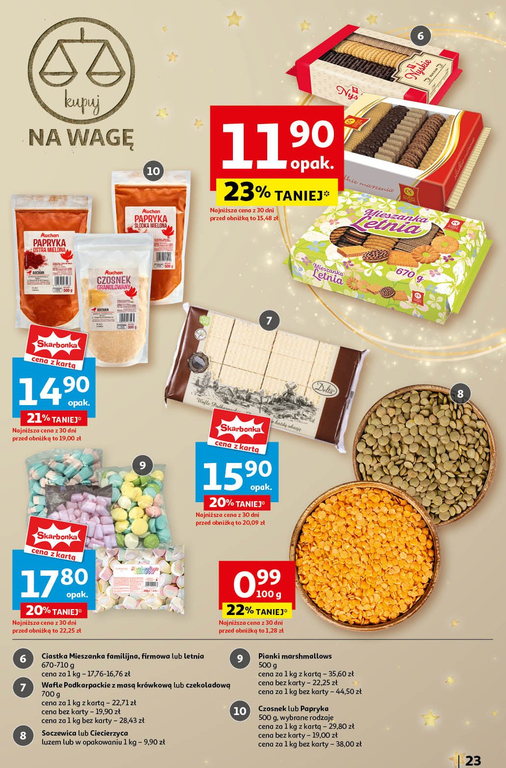 Pianki marshmaallows rainbow promocja w Auchan