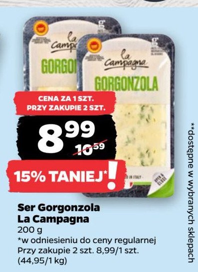 Ser gorgonzola La campagna promocja