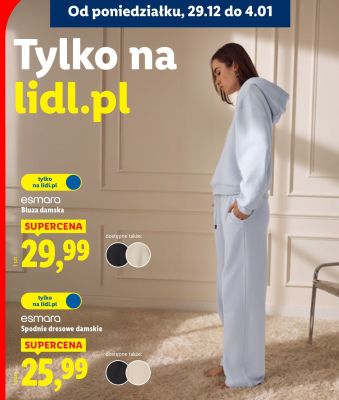 Bluza damska Esmara promocja w Lidl