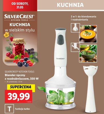 Blender r臋czny 350w Silvercrest promocja