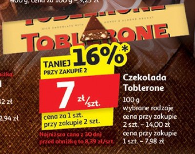 Czekolada promocja w Auchan