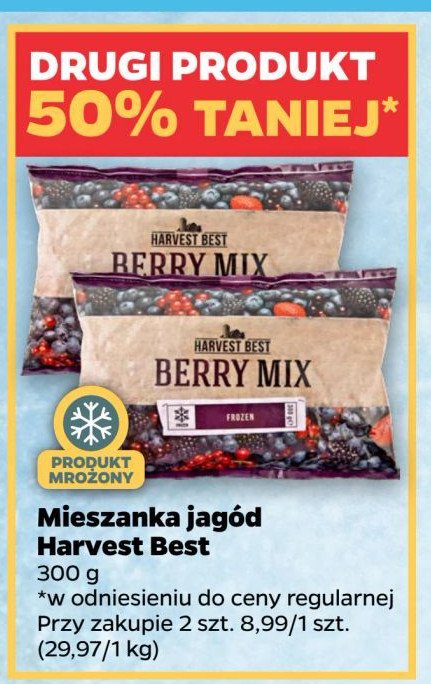 Berry mix Harvest best promocja