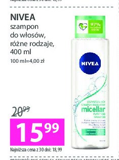 Szampon do włosów głęboko oczyszczający Nivea promocja