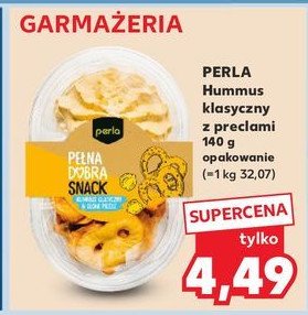 Hummus paprykowy & precle Perla promocja