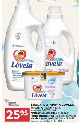 Środki do prania Lovela promocja w Stokrotka