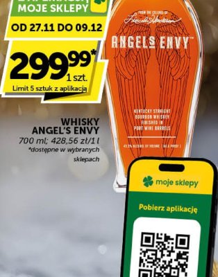 Whisky Angel's Envy promocja w Groszek