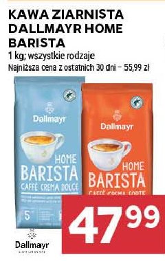 Kawa Dallmayr home barista caffe crema forte promocja