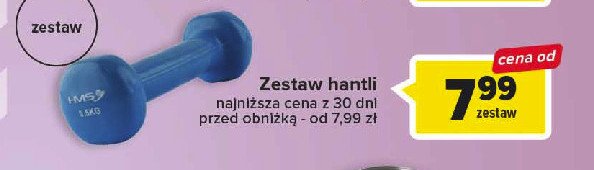 Zestaw hantli Hms promocja