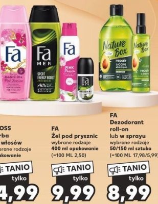 Żel pod prysznic pink jasmine Fa magic oil promocja