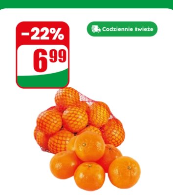 Mandarynka siatka 1kg promocja w Dino