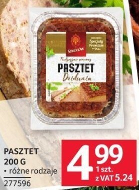 Pasztet 200 g różne rodzaje promocja w Selgros