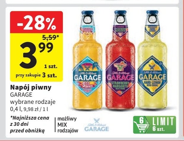 Piwo Woskowijka Garage promocja w Intermarche