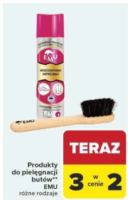 Produkty do pielęgnacji butów EMU promocja w Carrefour