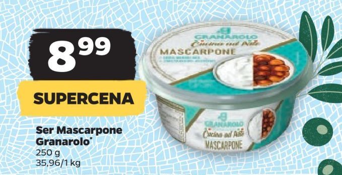 Ser mascarpone GRANAROLO promocja