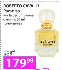 Woda perfumowana Roberto cavalli paradiso promocja