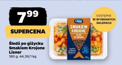 Śledź po giżycku Smakiem Krojone  promocja w Netto