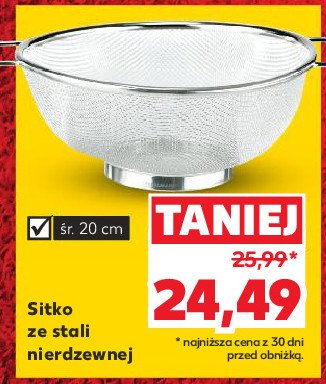 Sitko 20 cm promocja
