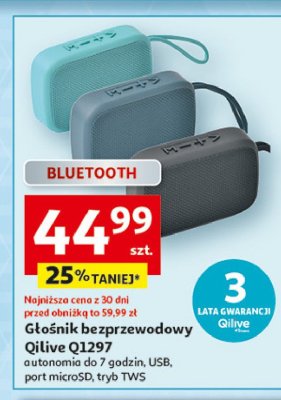 Głośnik bezprzewodowy q1297 Qilive promocja