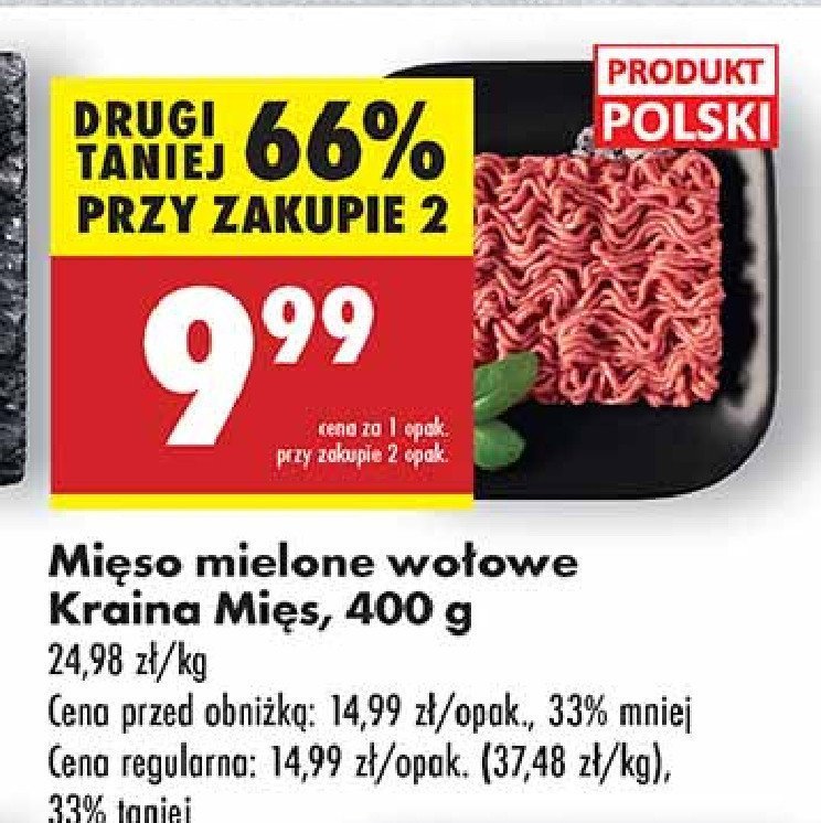 Mięso mielone wołowe Kraina mięs promocja