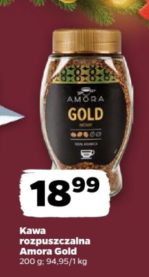 Kawa rozpuszczalna Amora Gold promocja w Netto
