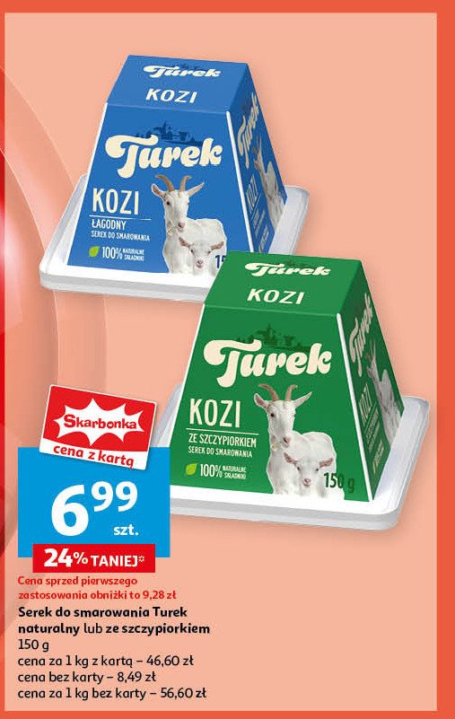 Ser kozi TUREK Turek 123 promocja