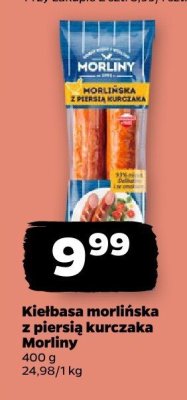 Kiełbasa morlińska z piersią kurczaka promocja w Netto