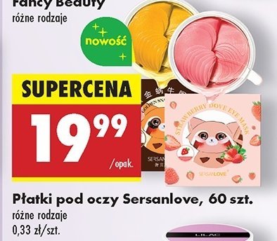 Płatki hydrożelowe pod oczy Sersanlove promocja