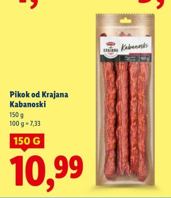 Kabanoski promocja w Lidl